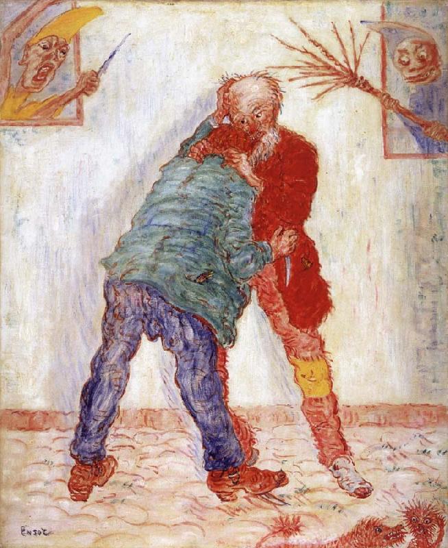 James Ensor The Fight